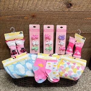 Baby Girl Accessories Set (Bundle of 8) NWT